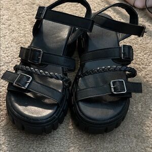 Women’s Black platform Sandals